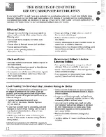 Preview for 12 page of RCA WRW3505R Use And Care Manual