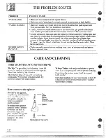 Preview for 22 page of RCA WRW3505R Use And Care Manual