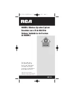 RCA WSP155 - Wireless Stereo Speaker User Manual preview