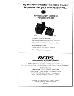 Preview for 8 page of RCBS Powder Pro Product Instructions