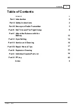 Preview for 3 page of RCE Solutions Colco Thunderbird Concept II User Manual