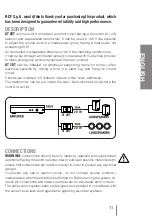 Предварительный просмотр 11 страницы RCF AT20T User Manual