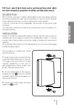 Предварительный просмотр 9 страницы RCF DM 41-B User Manual