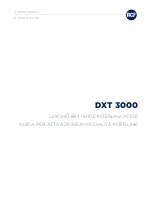 RCF DXT 3000 Owner'S Manual предпросмотр