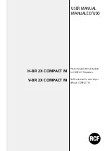 RCF H-BR 2X COMPACT M User Manual предпросмотр