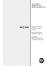 RCF MQ60H User Manual preview