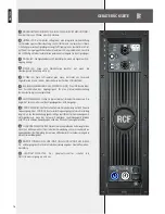 Предварительный просмотр 16 страницы RCF NX M10-A Owner'S Manual