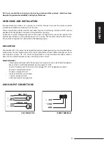 Предварительный просмотр 11 страницы RCF UP1123 Installation And Operation Manual