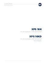 Preview for 1 page of RCF XPS 16K Owner'S Manual