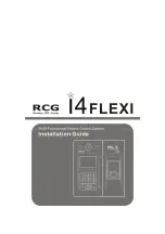 RCG RCG i4 Flexi Installation Manual preview