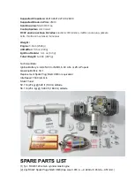 Preview for 2 page of RCGF 120CC-Twin Operator'S Manual