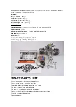 Preview for 2 page of RCGF 40CC-TS Operator'S Manual