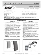 RCI 9320 Installation preview