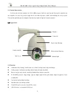 Предварительный просмотр 7 страницы RCI RPTZ1080-18X+CTP18AH108 User Manual