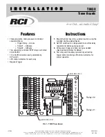 RCI TM3X Installation preview