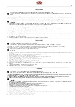 Предварительный просмотр 5 страницы RCm 35.00.163 Use And Maintenance Manual