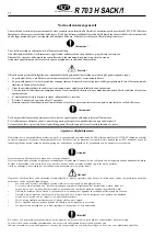 Preview for 28 page of RCm 37.00.119 Instruction And Maintenance Handbook