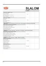 Preview for 10 page of RCm SLALOM Instruction And Maintenance Handbook