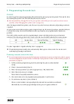 Preview for 29 page of RCO NoKey Force K01 Installing And Operating