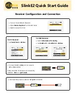 rConix SlinkE2 Quick Start Manual предпросмотр