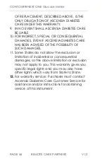 Preview for 46 page of RCP CONTOUR NEXT ONE Manual