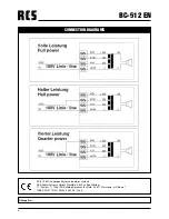 Preview for 4 page of RCS AUDIO-SYSTEMS BC-512 Operating Instructions Manual