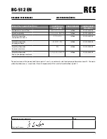 Preview for 7 page of RCS AUDIO-SYSTEMS BC-512 Operating Instructions Manual