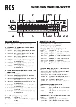 Preview for 6 page of RCS AUDIO-SYSTEMS ESC-012A Operating Instructions Manual