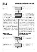 Preview for 10 page of RCS AUDIO-SYSTEMS ESC-012A Operating Instructions Manual