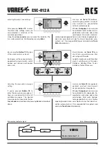 Preview for 13 page of RCS AUDIO-SYSTEMS ESC-012A Operating Instructions Manual