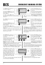 Preview for 16 page of RCS AUDIO-SYSTEMS ESC-012A Operating Instructions Manual