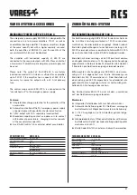 Preview for 21 page of RCS AUDIO-SYSTEMS ESC-012A Operating Instructions Manual