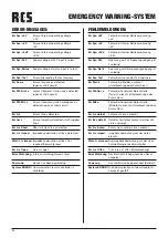 Preview for 24 page of RCS AUDIO-SYSTEMS ESC-012A Operating Instructions Manual