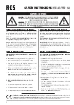 Preview for 2 page of RCS AUDIO-SYSTEMS ME-2A Operating Instructions Manual