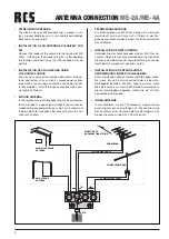 Preview for 6 page of RCS AUDIO-SYSTEMS ME-2A Operating Instructions Manual