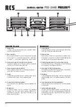 Preview for 6 page of RCS AUDIO-SYSTEMS PAS-300A Operating Instructions Manual