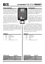 Preview for 20 page of RCS AUDIO-SYSTEMS PAS-300A Operating Instructions Manual