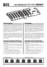 Preview for 38 page of RCS AUDIO-SYSTEMS PAS-300A Operating Instructions Manual