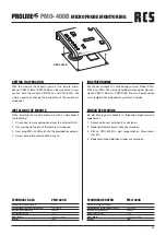 Preview for 43 page of RCS AUDIO-SYSTEMS PAS-300A Operating Instructions Manual