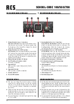 Preview for 10 page of RCS AUDIO-SYSTEMS PWA Series Operating Instructions Manual