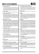 Preview for 5 page of RCS AUDIO-SYSTEMS R6CD-10 Operating Instructions Manual