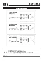 Preview for 4 page of RCS AUDIO-SYSTEMS RC-512 EN-1 Operating Instructions Manual