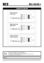 Preview for 6 page of RCS AUDIO-SYSTEMS SRC-106 EN-1 Operating Instructions Manual