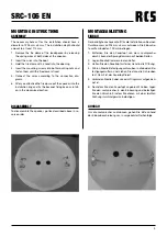 Preview for 5 page of RCS AUDIO-SYSTEMS SRC-106 EN Operating Instructions Manual