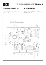 Preview for 8 page of RCS AUDIO-SYSTEMS TIF-404 A Operating Instructions Manual