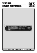 RCS AUDIO-SYSTEMS TP-10 USB Operating Instructions preview