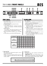 Preview for 5 page of RCS AUDIO-SYSTEMS TU-110RDS Operating Instructions Manual