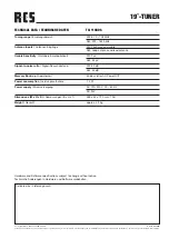 Preview for 12 page of RCS AUDIO-SYSTEMS TU-110RDS Operating Instructions Manual