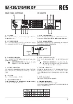 Предварительный просмотр 5 страницы RCS BA-120DP Manual