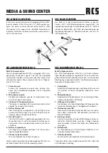 Preview for 7 page of RCS MSC-1000 Operating Instructions Manual